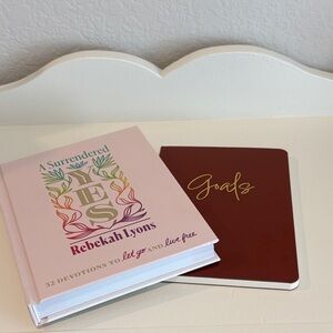 A Devotion Book & Goals Notebook - New